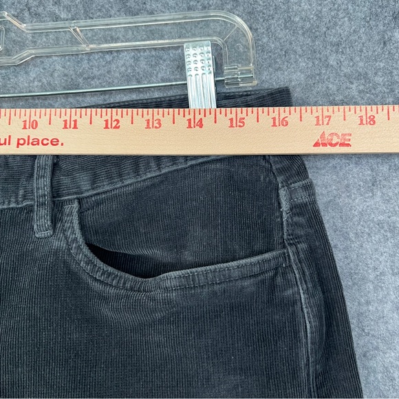 FLINT AND TINDER Men's Slim Fit Micro Corduroy Pants Dark Grey 33x30 - Picture 3 of 12